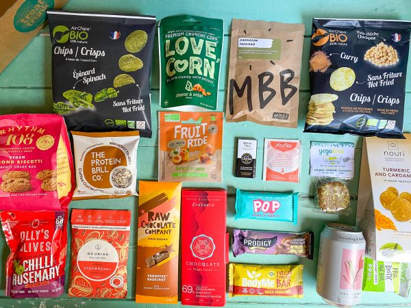 Treat Trunk Healthy Vegan Snack Box November 21