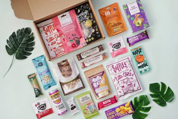 Treat Trunk Healthy Snack Box June 22 Vegan Dairy Free